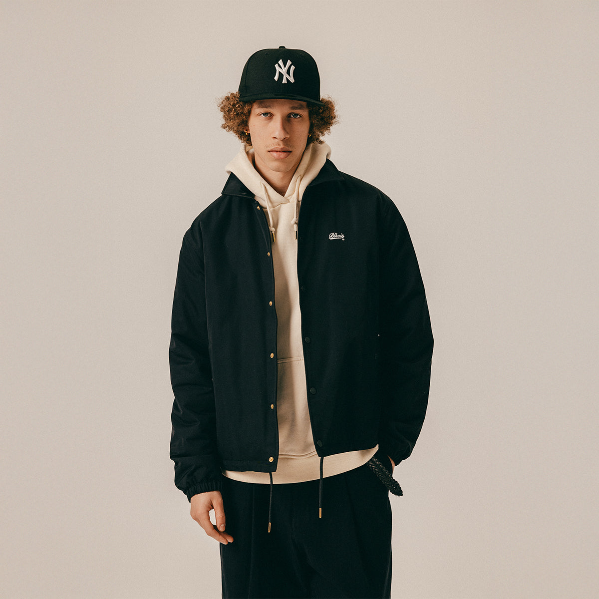 COACH JACKET - BLACK