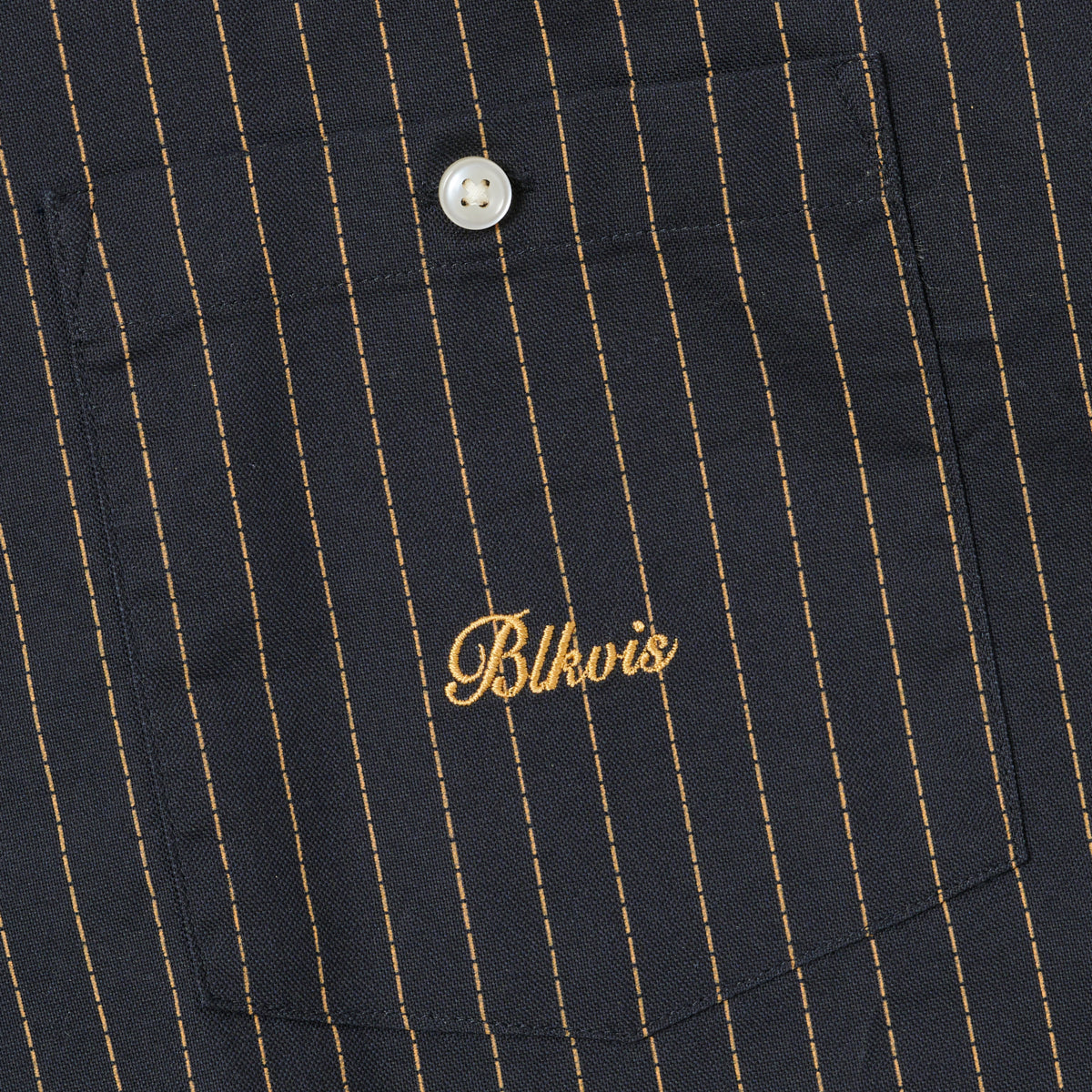 BLKVIS SCRIPT SHIRT - BLACK