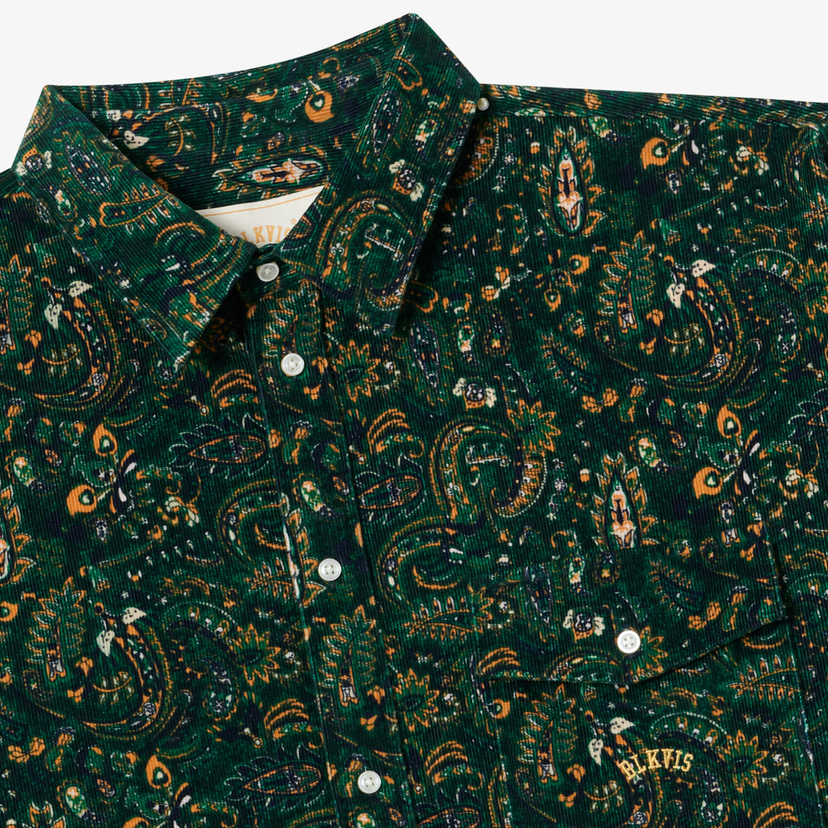 BLKVIS CORUDOY SHIRT - HUNTER GREEN