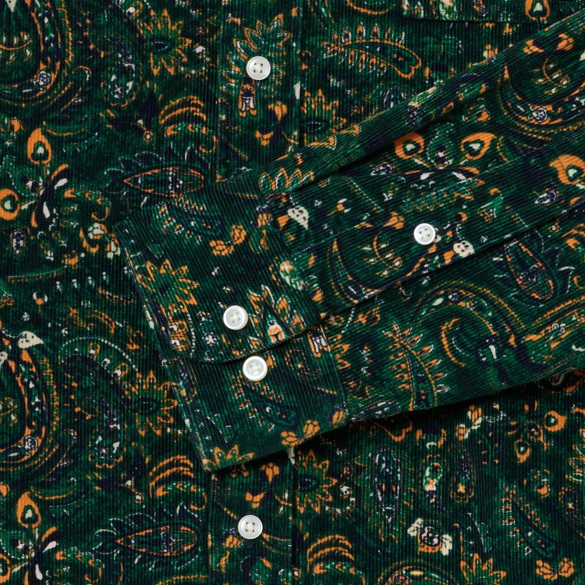 BLKVIS CORUDOY SHIRT - HUNTER GREEN