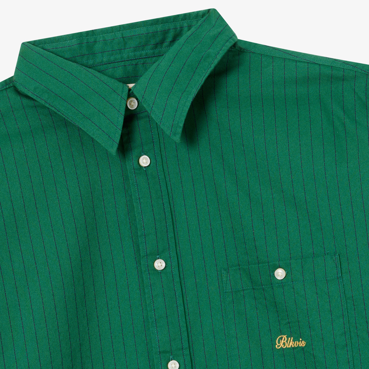 BLKVIS SCRIPT SHIRT - HUNTER GREEN