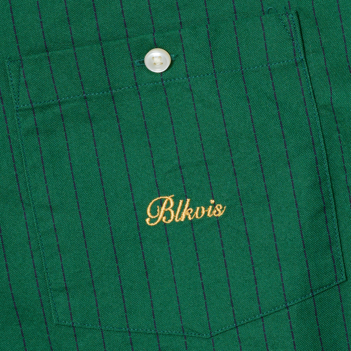 BLKVIS SCRIPT SHIRT - HUNTER GREEN