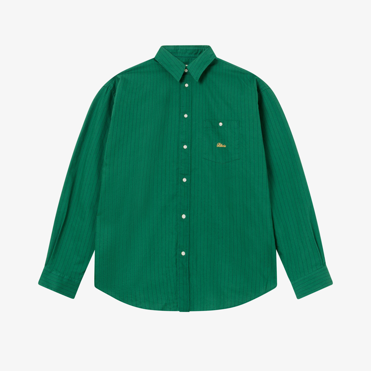BLKVIS SCRIPT SHIRT - HUNTER GREEN