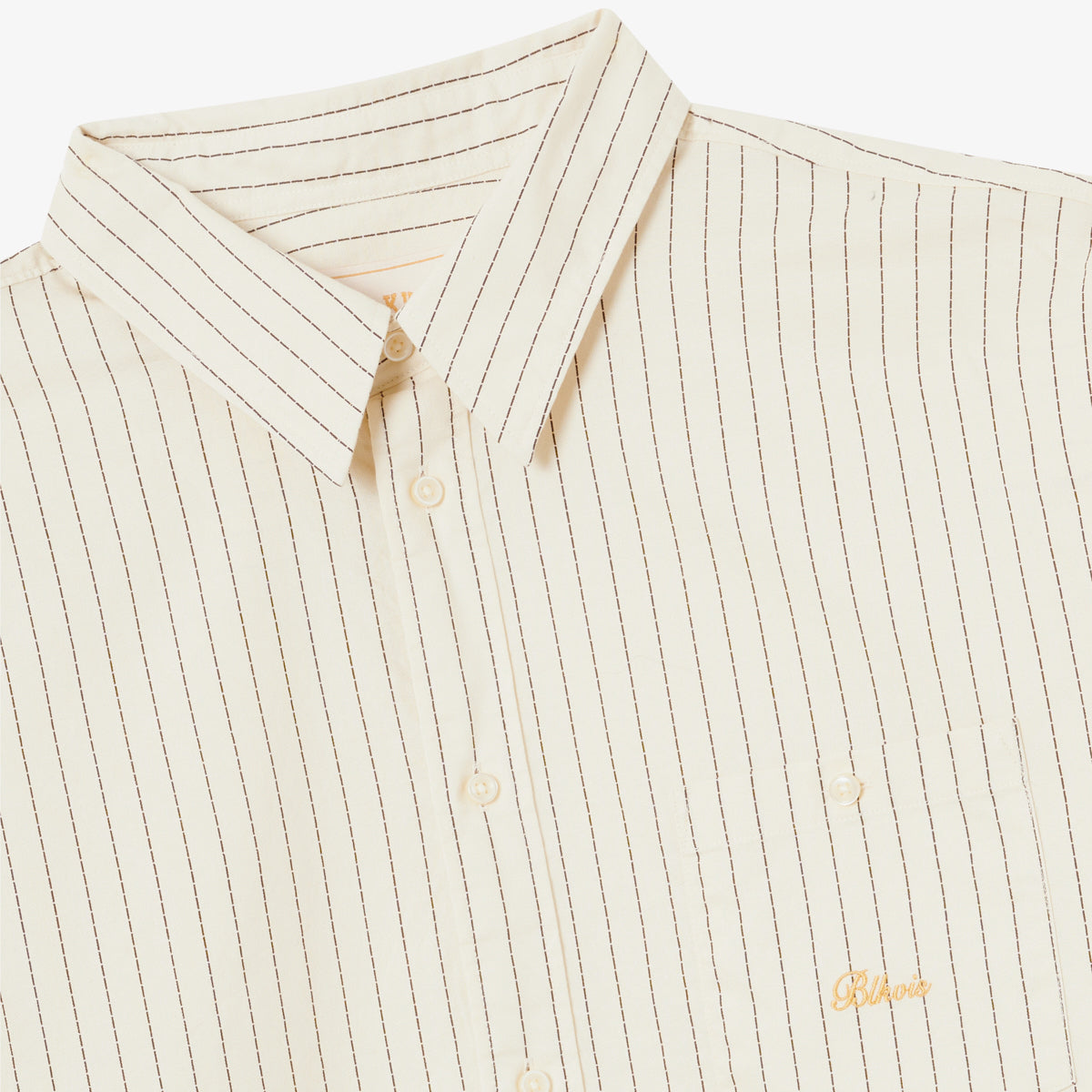 BLKVIS SCRIPT SHIRT - ANTIQUE WHITE