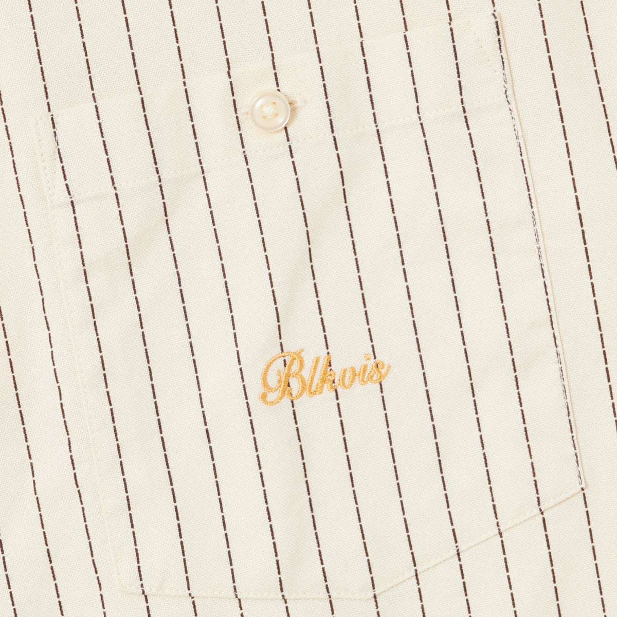 BLKVIS SCRIPT SHIRT - ANTIQUE WHITE