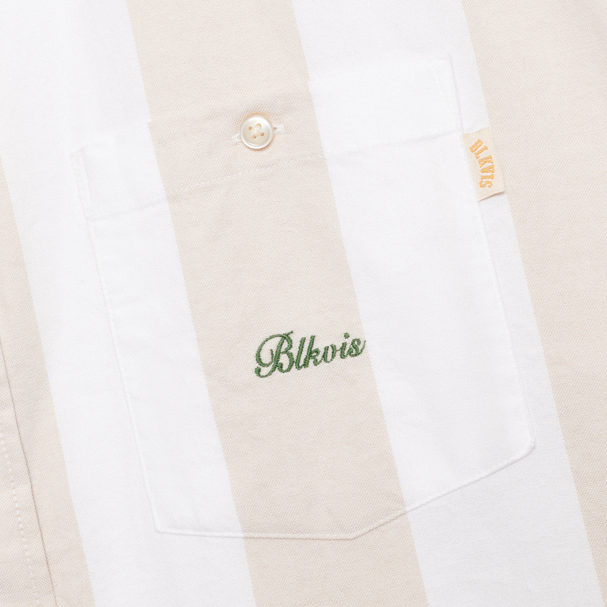 BLKVIS SCRIPT SHIRT - ANTIQUE WHITE