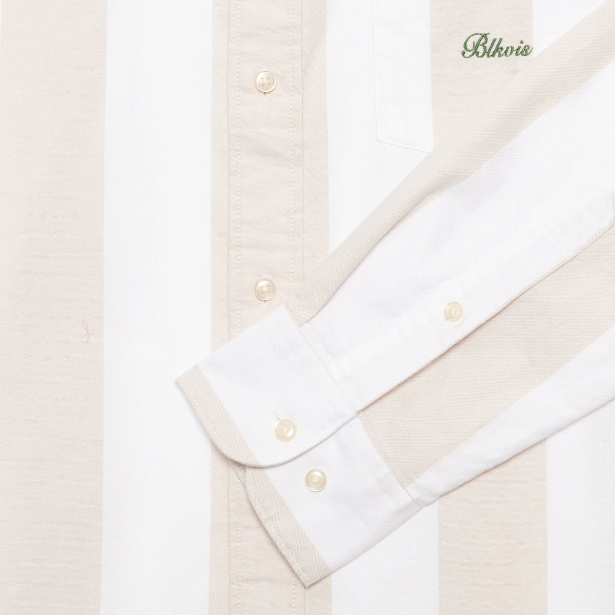 BLKVIS SCRIPT SHIRT - ANTIQUE WHITE