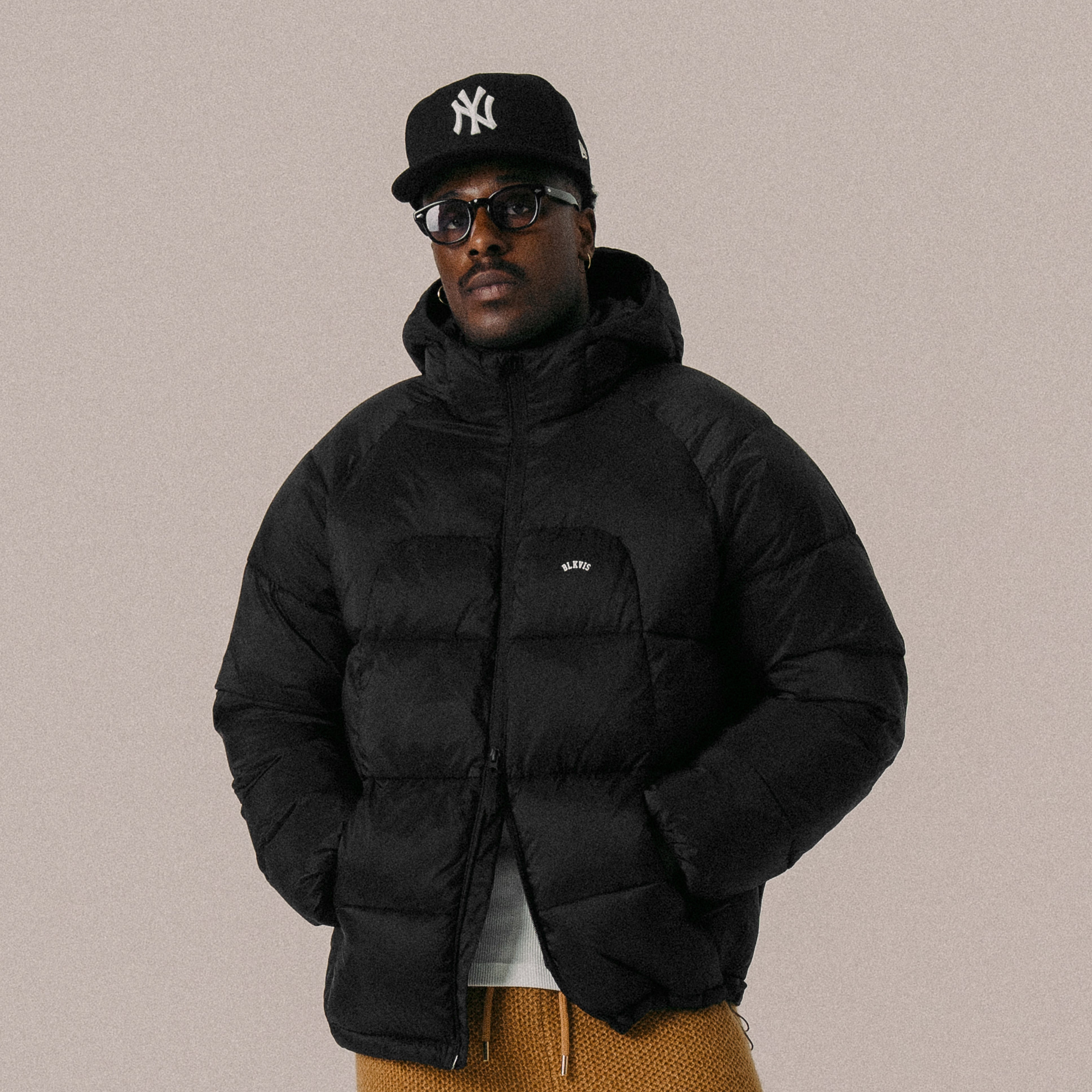 BLKVIS LIGHTWEIGHT DOWN JACKET - BLACK