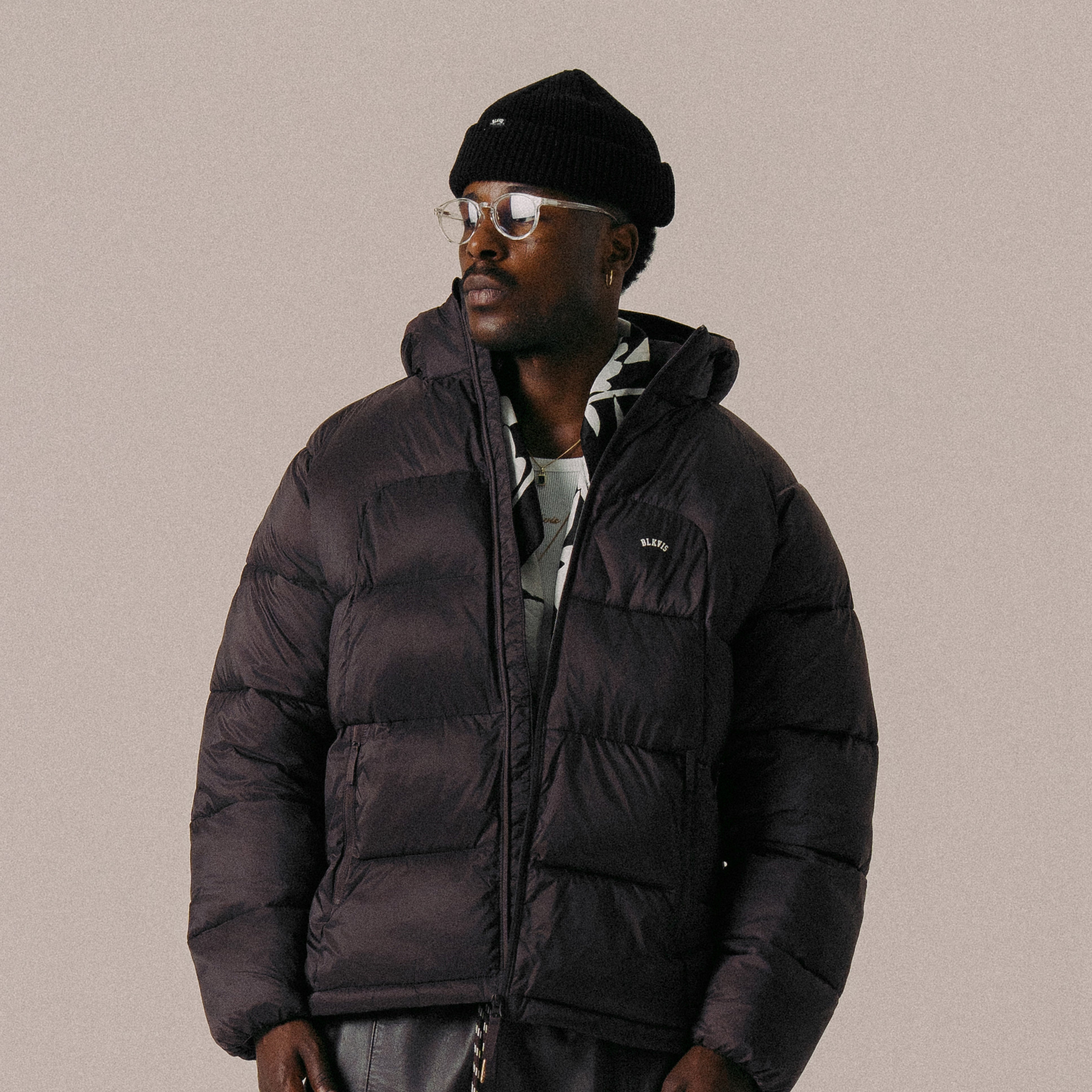 BLKVIS LIGHTWEIGHT DOWN JACKET - RAISIN