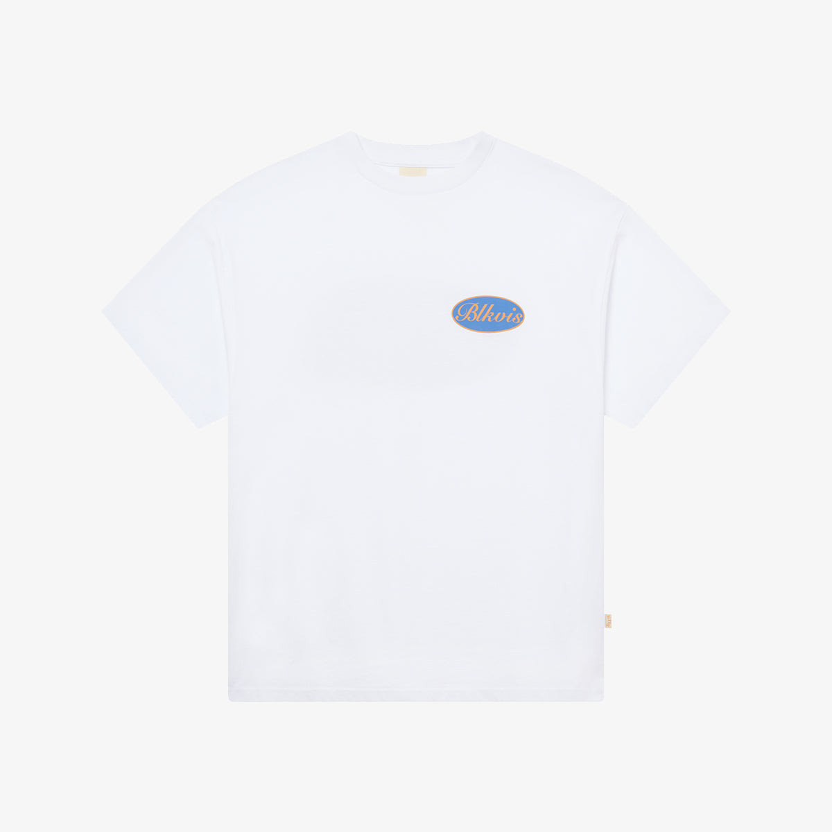 BLKVIS SCRIPT TEE - WHITE