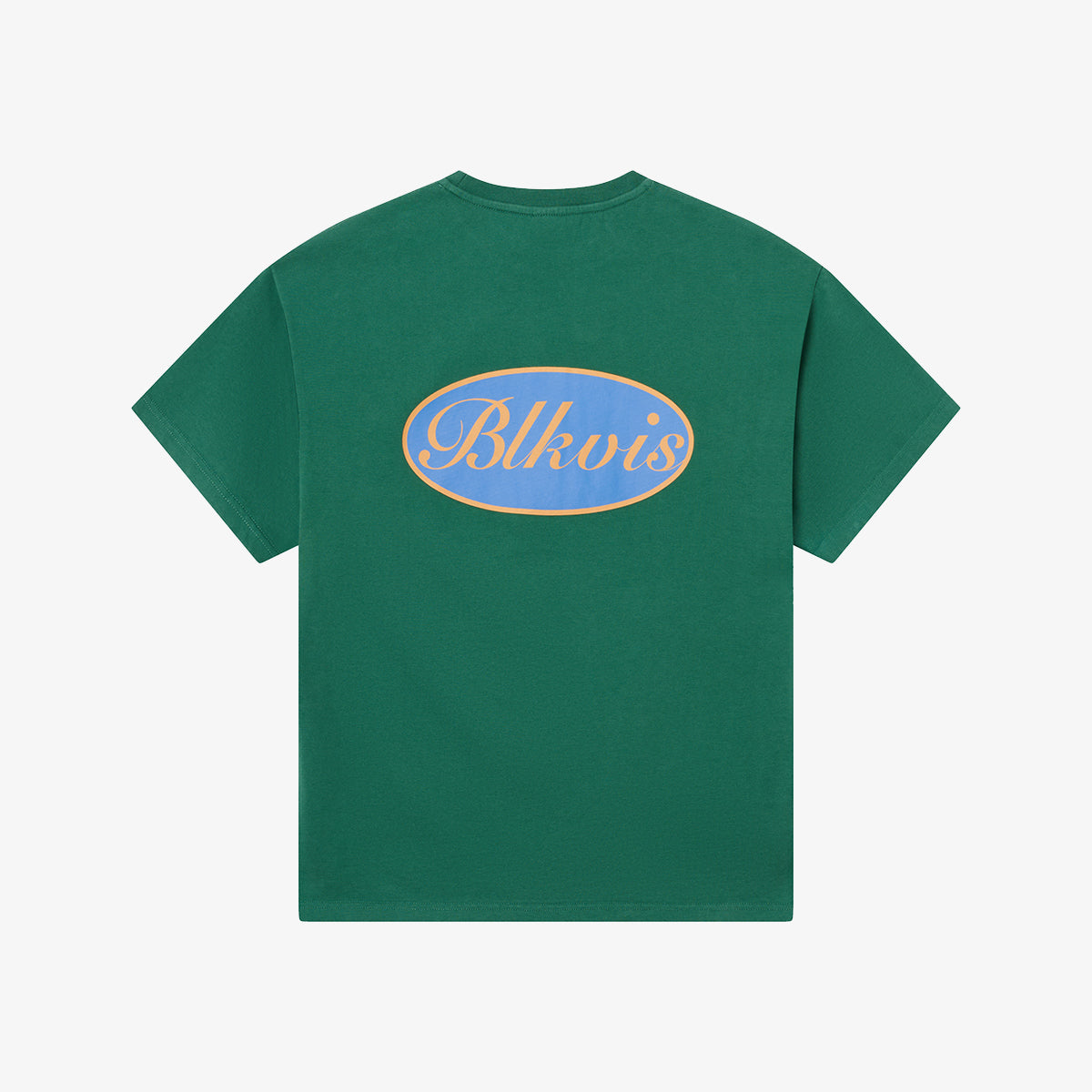 BLKVIS SCRIPT TEE - HUNTER GREEN