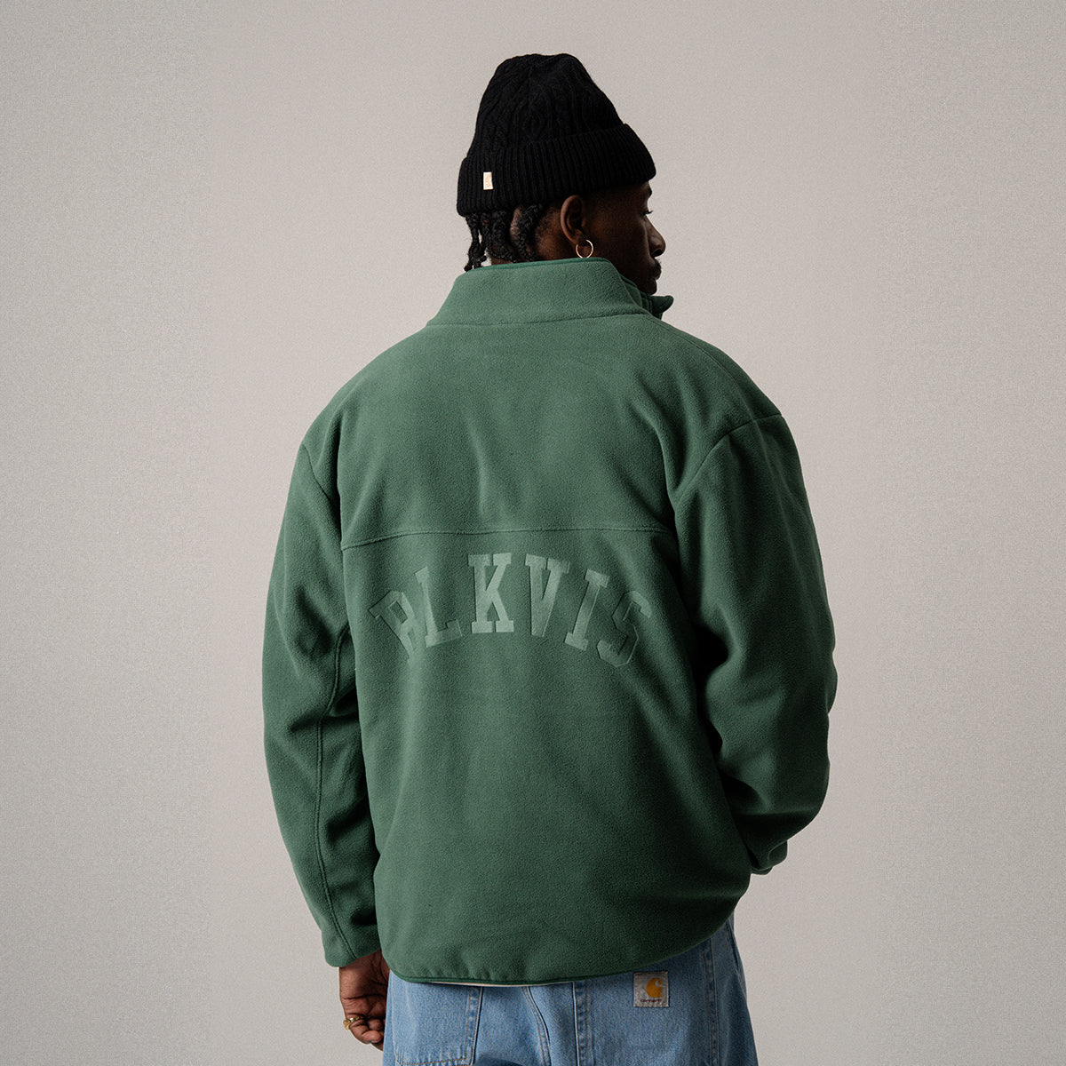 BLKVIS ORIGINALS FLEECE JACKET - HUNTER GREEN