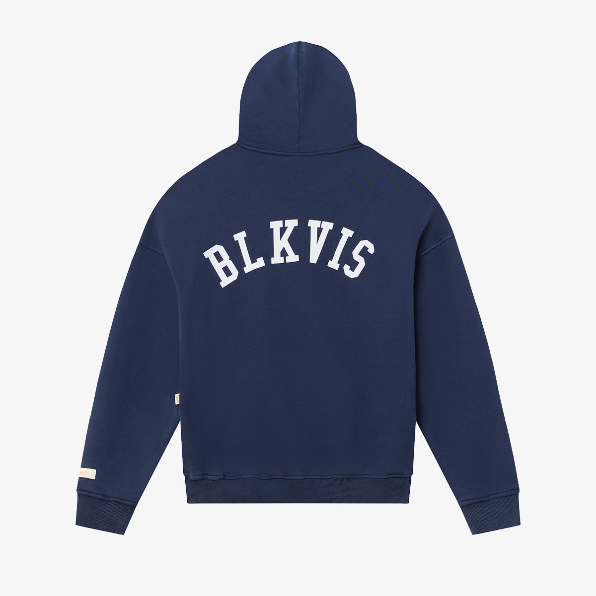 BLKVIS LOGO HOODIE - PEACOAT