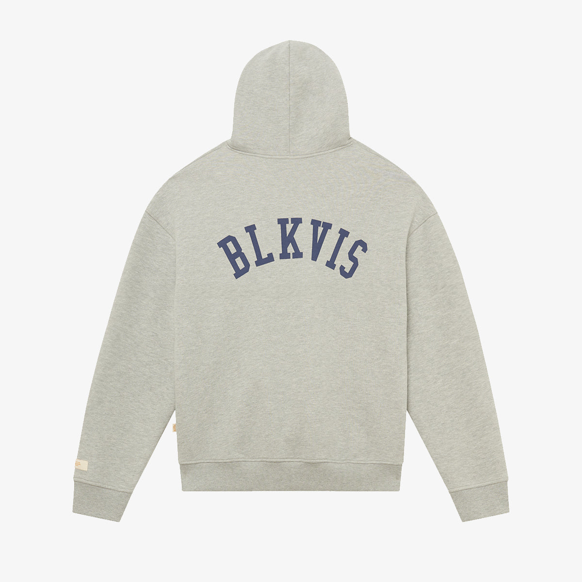 BLKVIS LOGO HOODIE - LIGHT GREY HEATHER