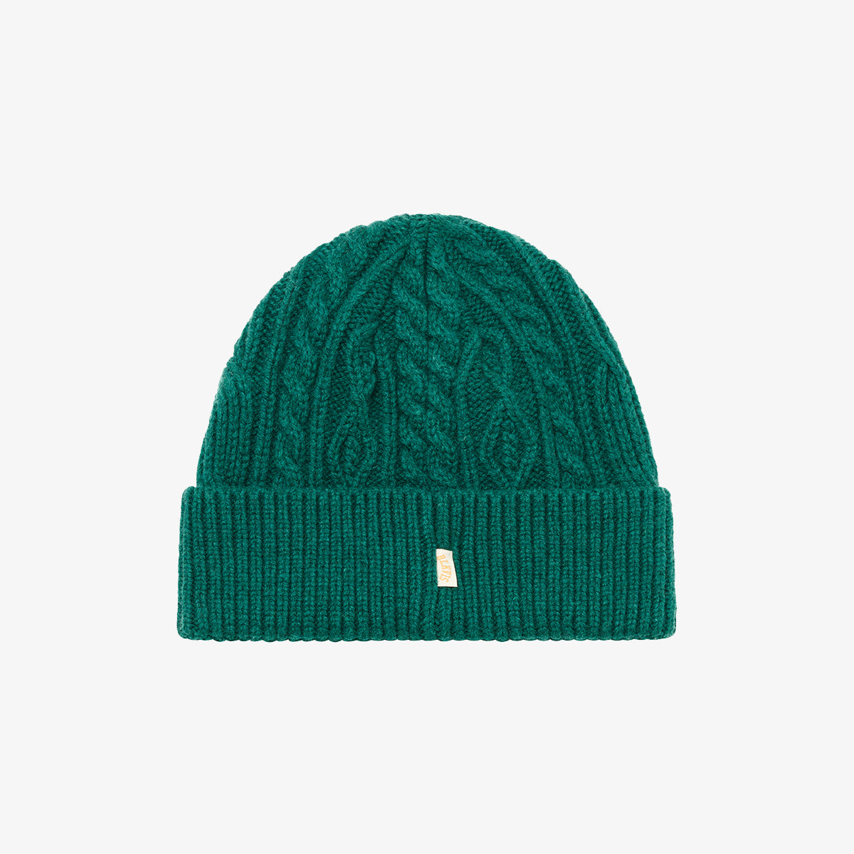 BLKVIS CABLE KNITTED BEANIE - HUNTER GREEN