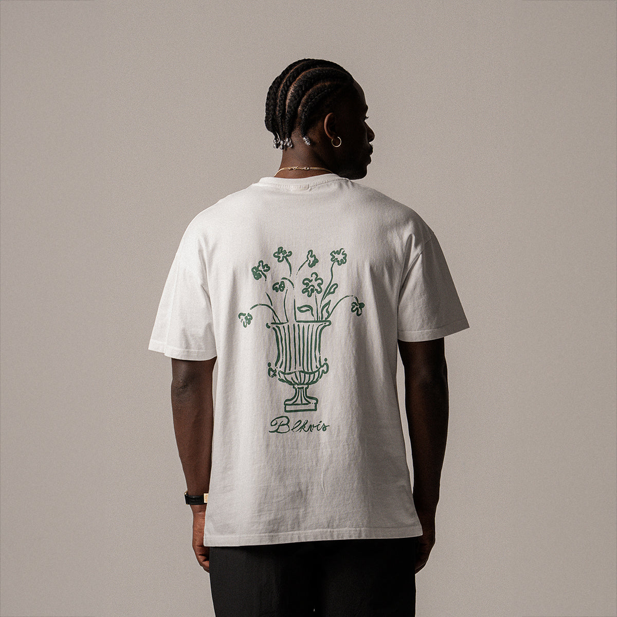 BLKVIS VASO TEE - WHITE