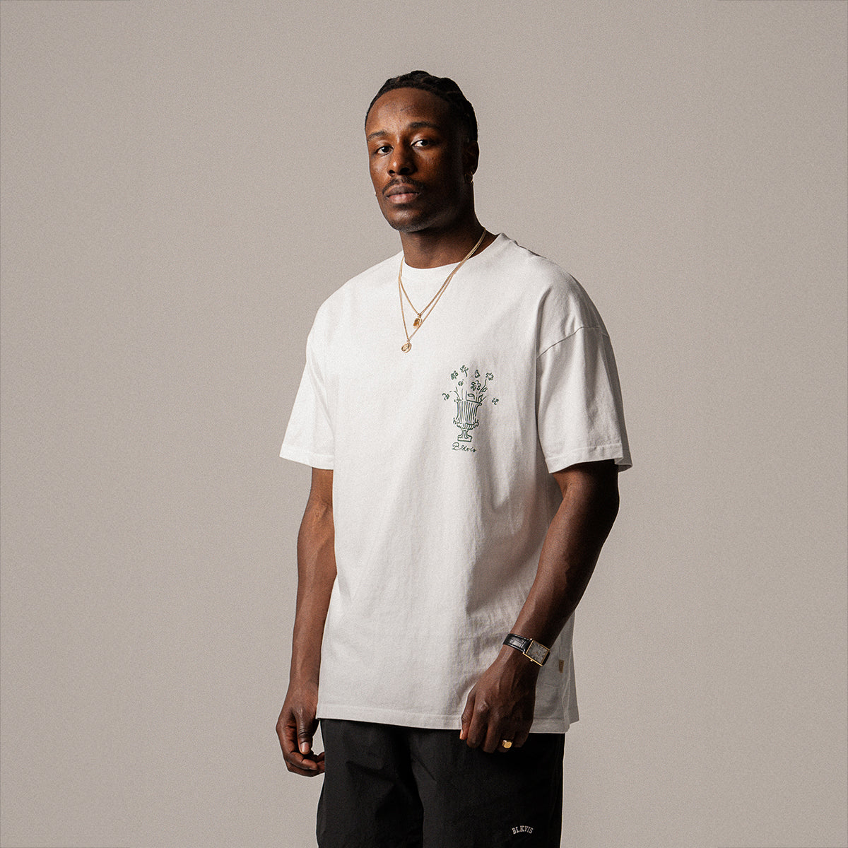 BLKVIS VASO TEE - WHITE