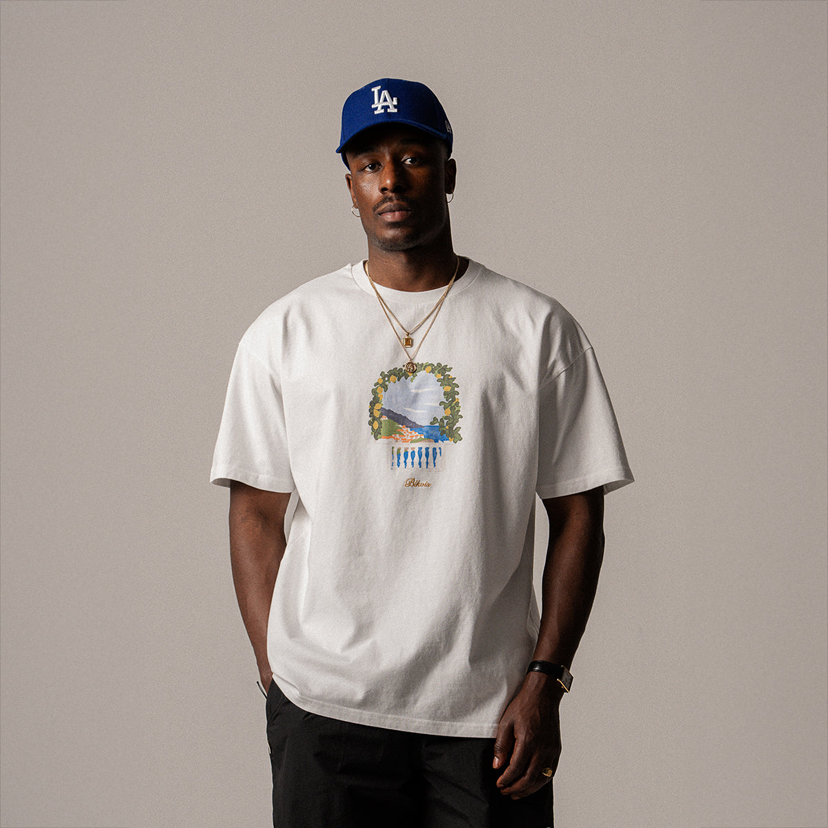 BLKVIS TERRAZZA TEE - WHITE