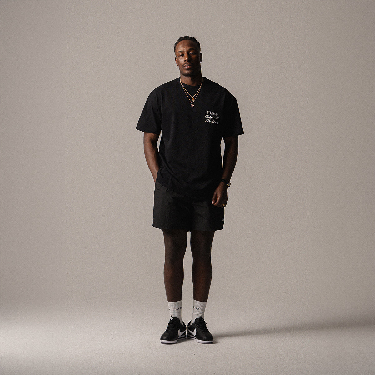 BLKVIS PRIMAVERA TEE - BLACK