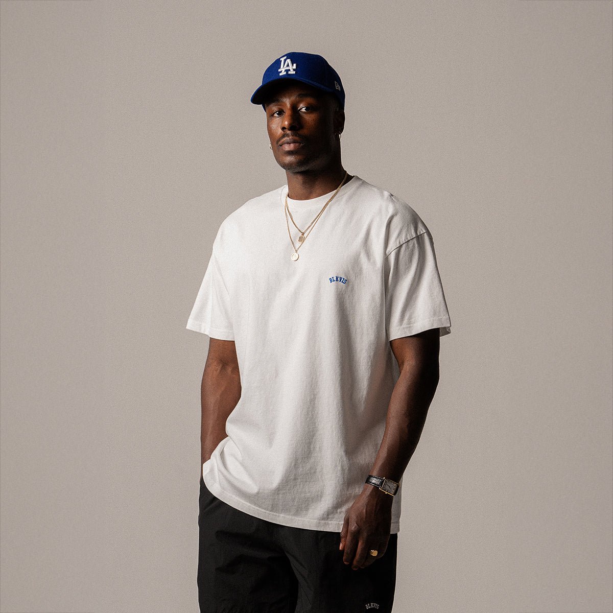 BLKVIS ART LOGO TEE - WHITE