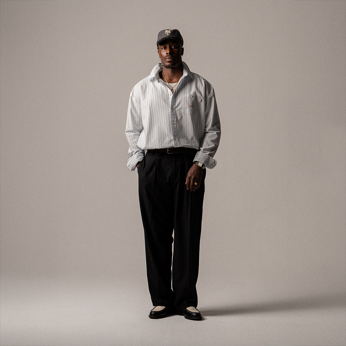 BLKVIS SCRIPT SHIRT - SKYWAY