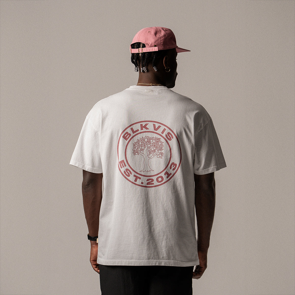 BLKVIS SOURCE TEE - WHITE