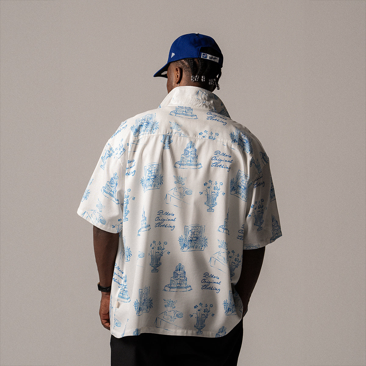 BLKVIS SQUISITO SHORT SLEEVE - WHITE