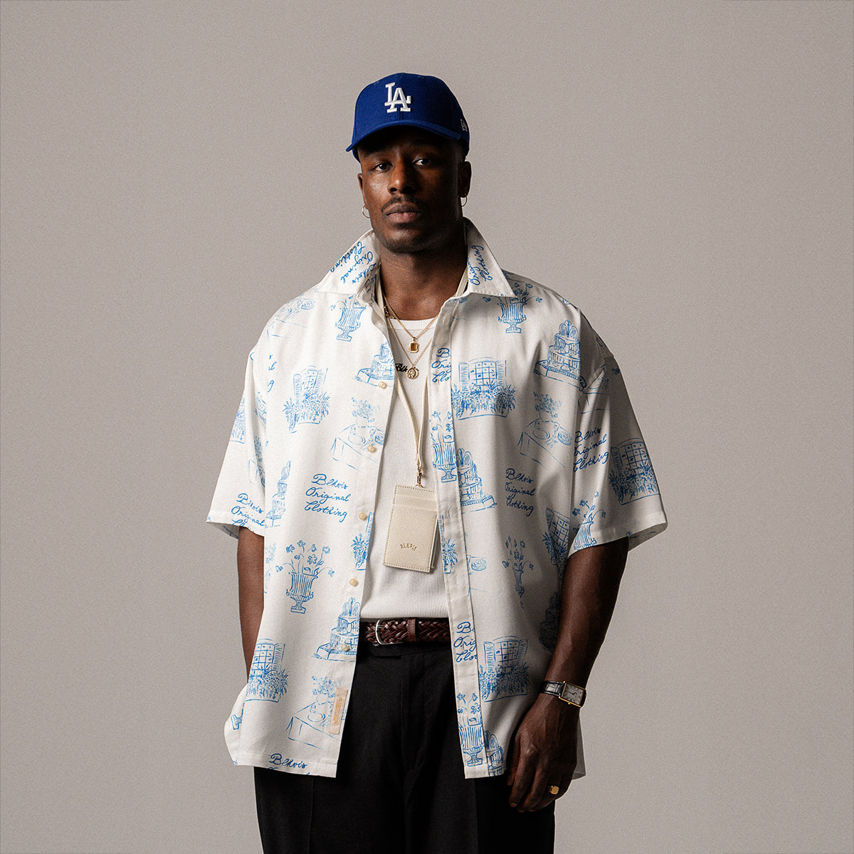 BLKVIS SQUISITO SHORT SLEEVE - WHITE