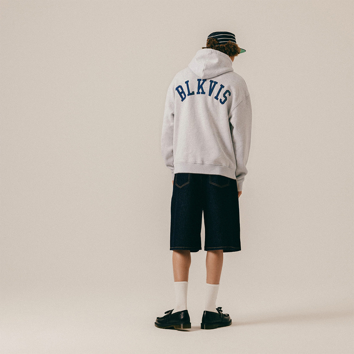 LOGO HOODY - LIGHT GREY HEATHER