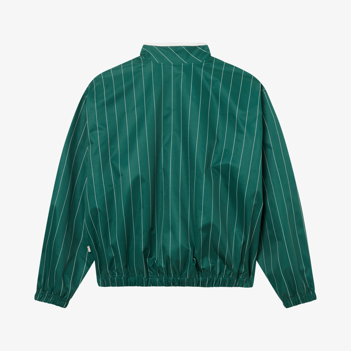 STRIPED TRACK JACKET - HUNTER GREEN