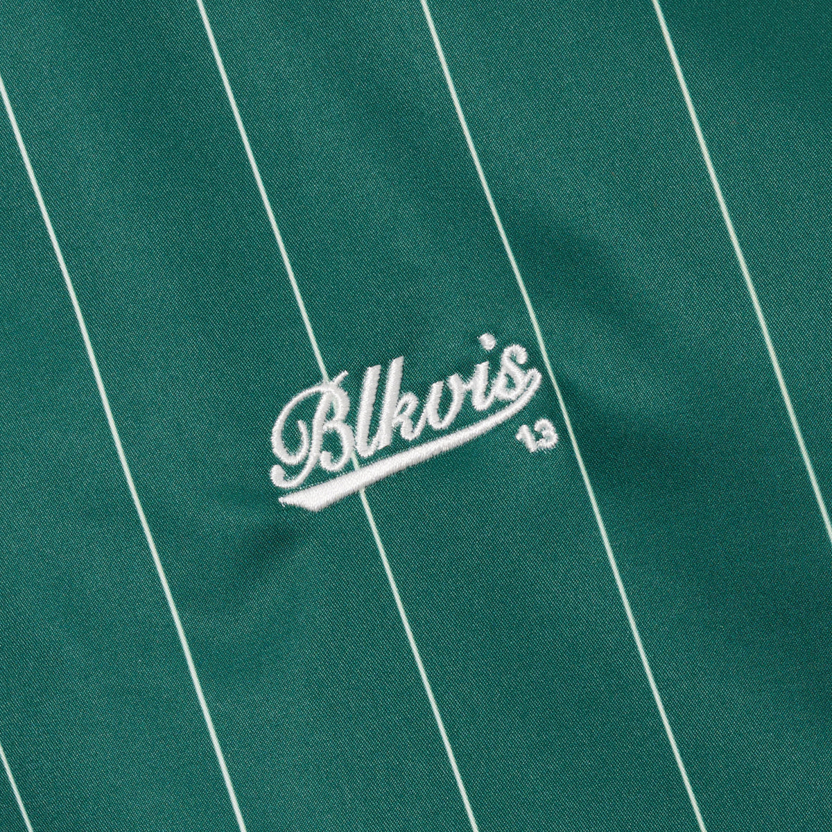 STRIPED TRACK JACKET - HUNTER GREEN