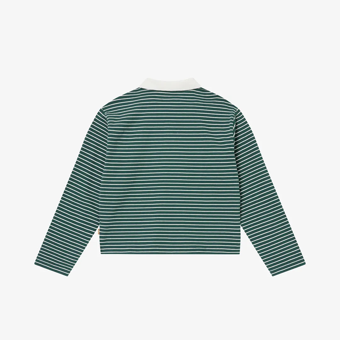 STRIPED LONGSLEEVE - SEA MOSS