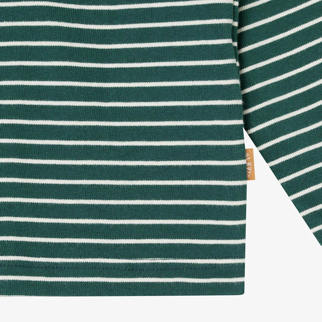 STRIPED LONGSLEEVE - SEA MOSS
