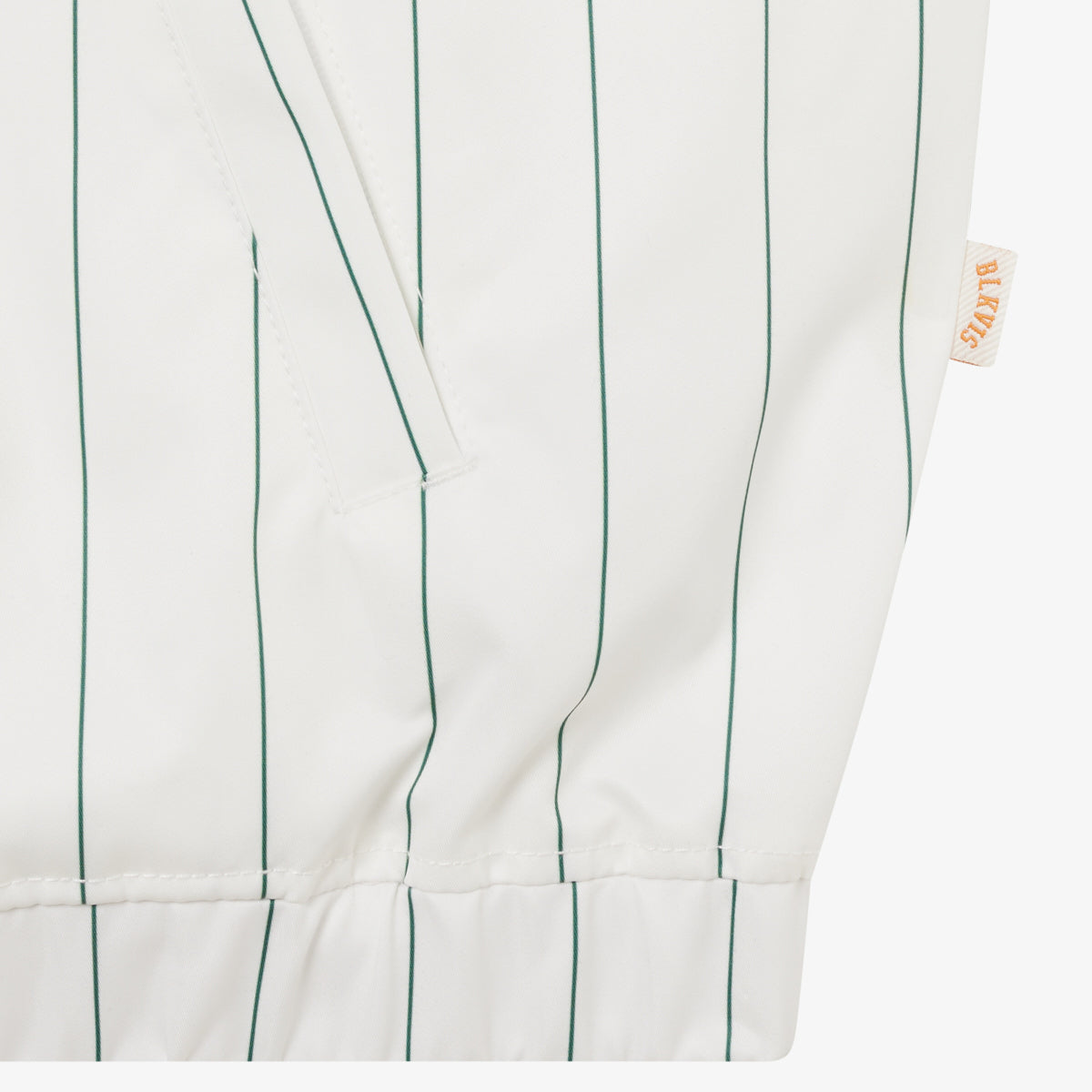 STRIPED TRACK JACKET - WHITE